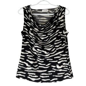 Calvin Klein Black & White Tank Top Size Large